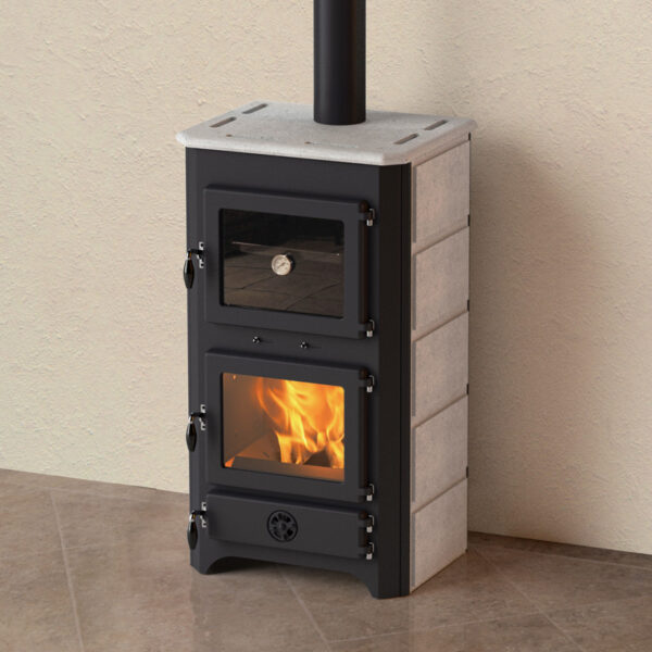 Poêle à bois bouilleur Thermo Vulkan plus 19 kw